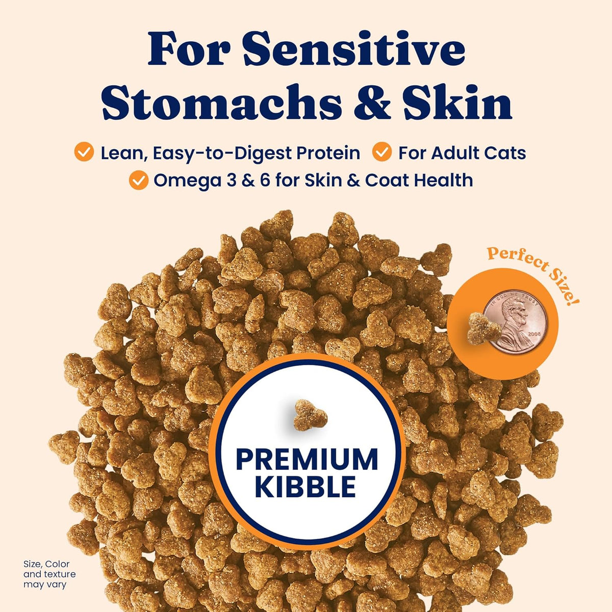 Solid Gold Sensitive Stomach Dry Cat Food - Grain Free & Gluten Free Sensitive Stomach Cat Food for
