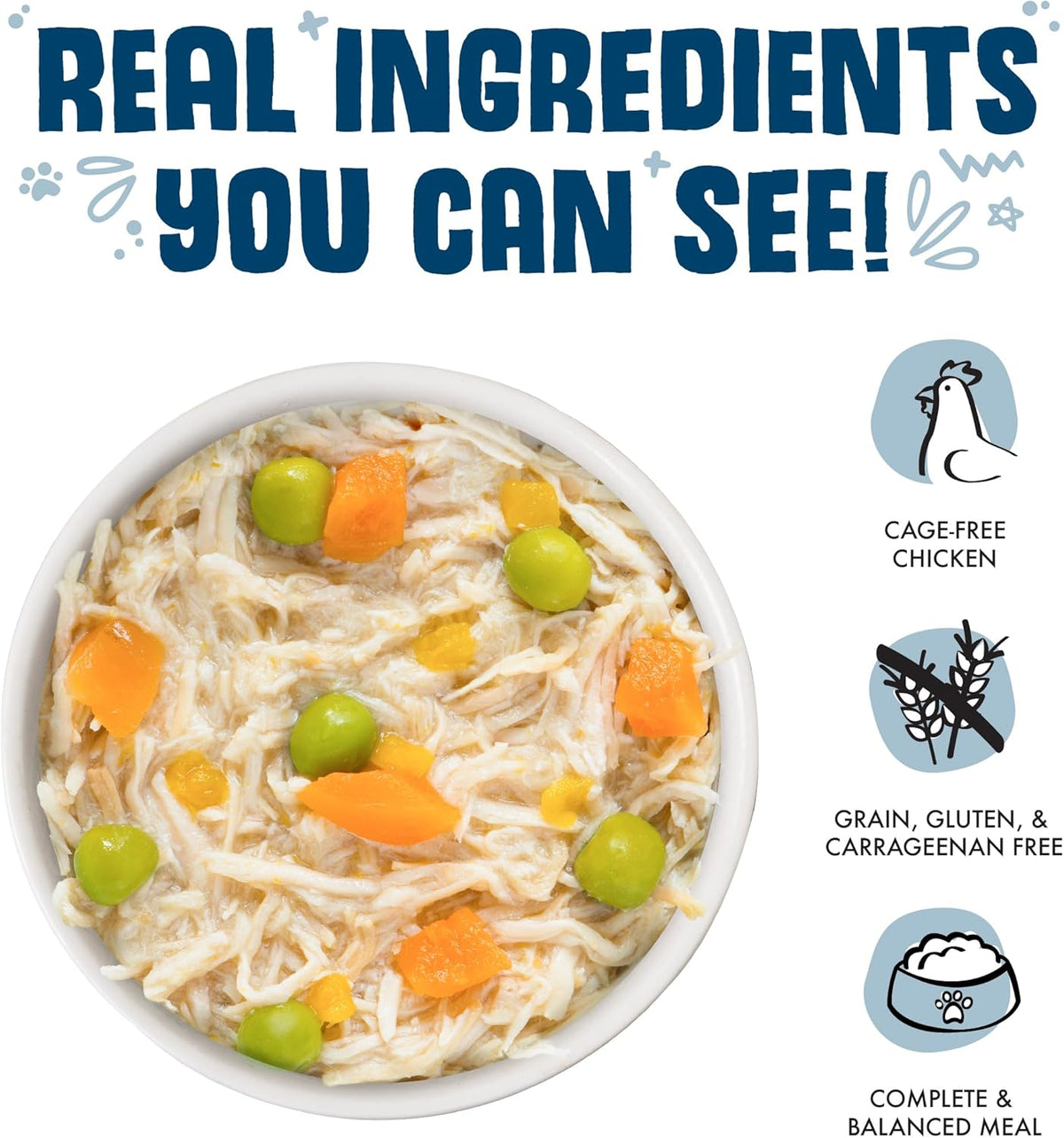 Weruva Classic Cat Food, Grandma?S Chicken Soup with Chicken Breast & Veggies, 5.5Oz Can (Pack of