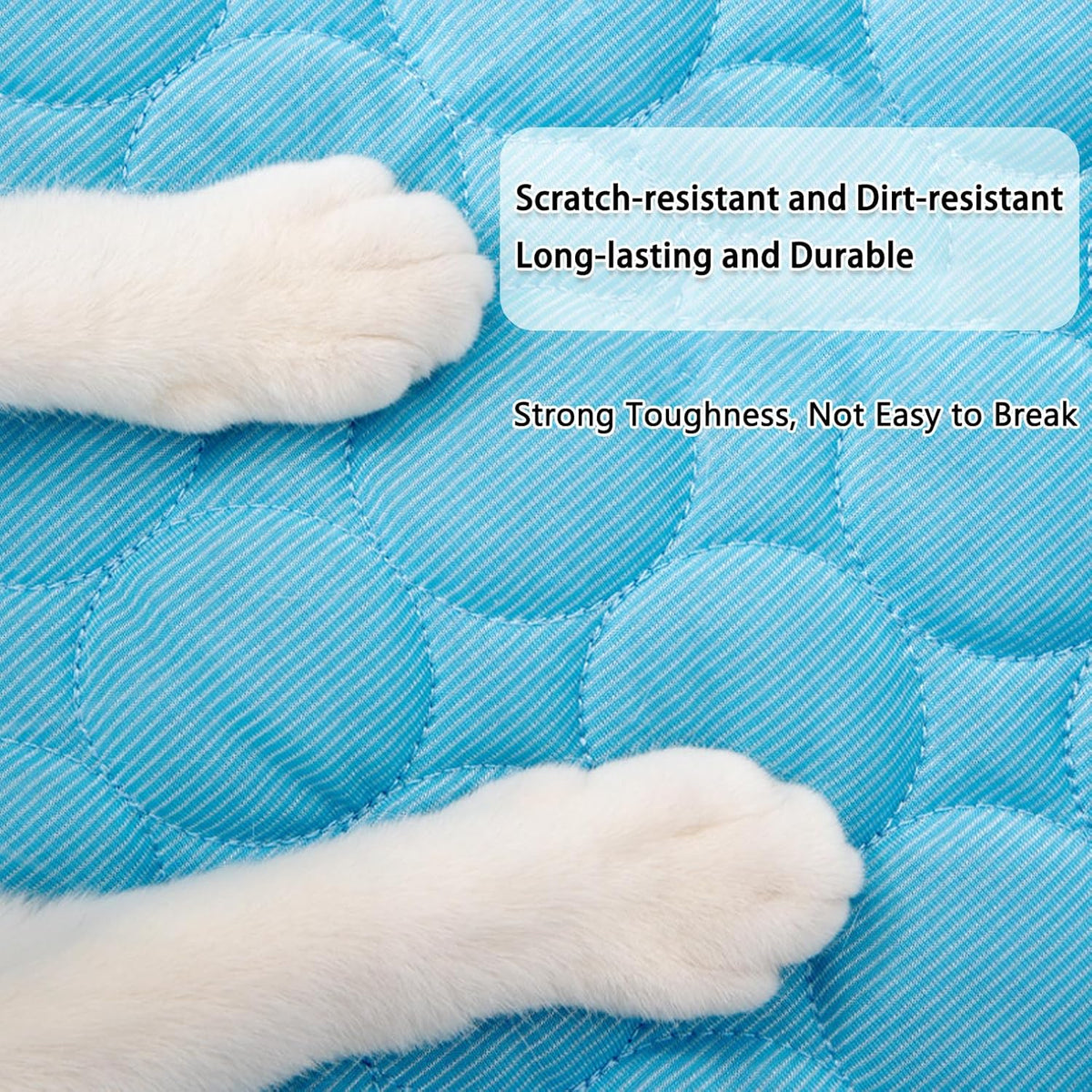 Dog Cooling Mat, 2025 Upgraded Cooling Blanket for Dogs, Washable Cool Mat for Dogs for Summer