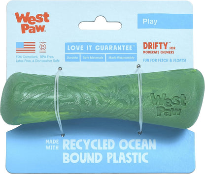 WEST PAW Seaflex Drifty Dog Toy – Machine Washable Dog Toys for Moderate Chewers – Eco-Friendly