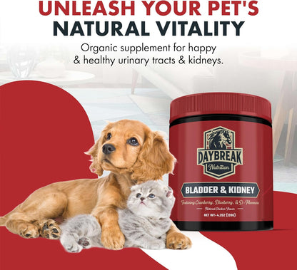 Bladder and Kidney Relief for Dogs & Cats by Daybreak Nutrition | Powder Cranberry Supplement for