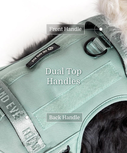 2025 New Edition, Fei & Eve MagEase Dog Harness - 3-Second Magnetic Buckles | 3-Point No-Pull