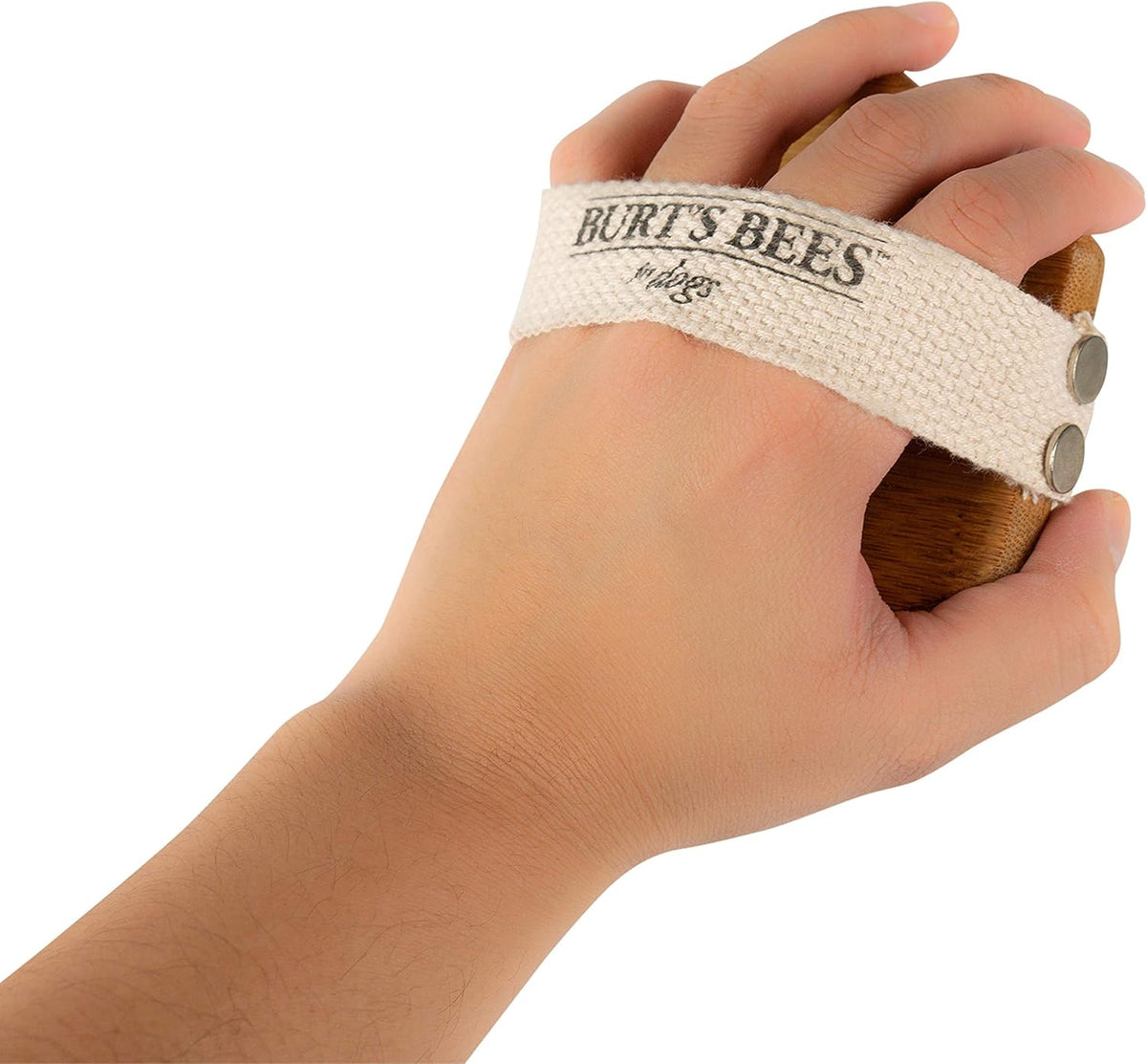 Burt's Bees for Pets Palm Brush with Hemp Bristles Best Ergonomic Dog Brush To Groom Large Dogs