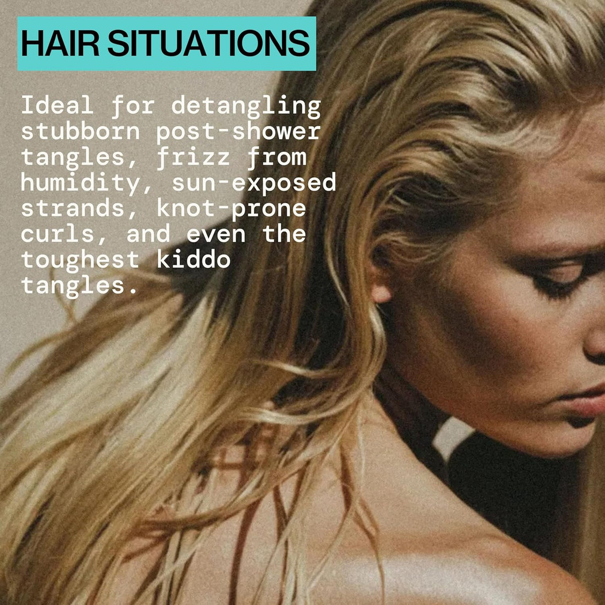 Pacifica Coconut Milk Hair Detangler Spray - Leave In Conditioner Spray, Detangling Elixir Suitable