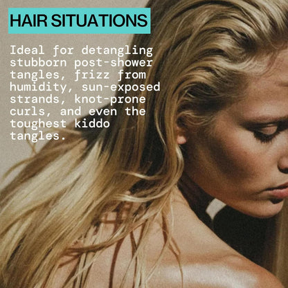 Pacifica Coconut Milk Hair Detangler Spray - Leave In Conditioner Spray, Detangling Elixir Suitable