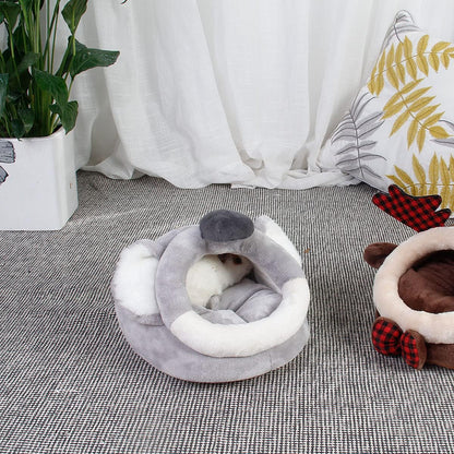 LEFTSTARER Guinea Pig Rat Bed and Hideout for Ferret Hedgehog Sleep and Hide, Hamster Small Pet