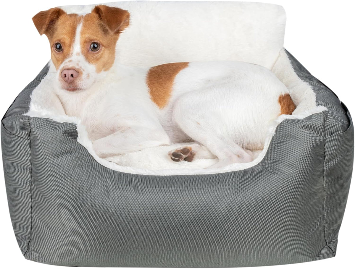 Best Pet Supplies Dog Pet Booster Seat, Dog Car Seats for Small Dogs & Medium Dogs, Soft Plush