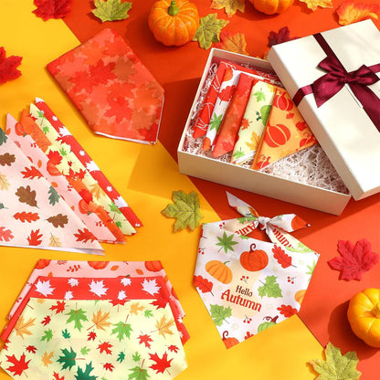 Weewooday 50 Pcs Fall Dog Bandanas Bulk for Dogs Thanksgiving Soft Bibs Adjustable Triangle Pet