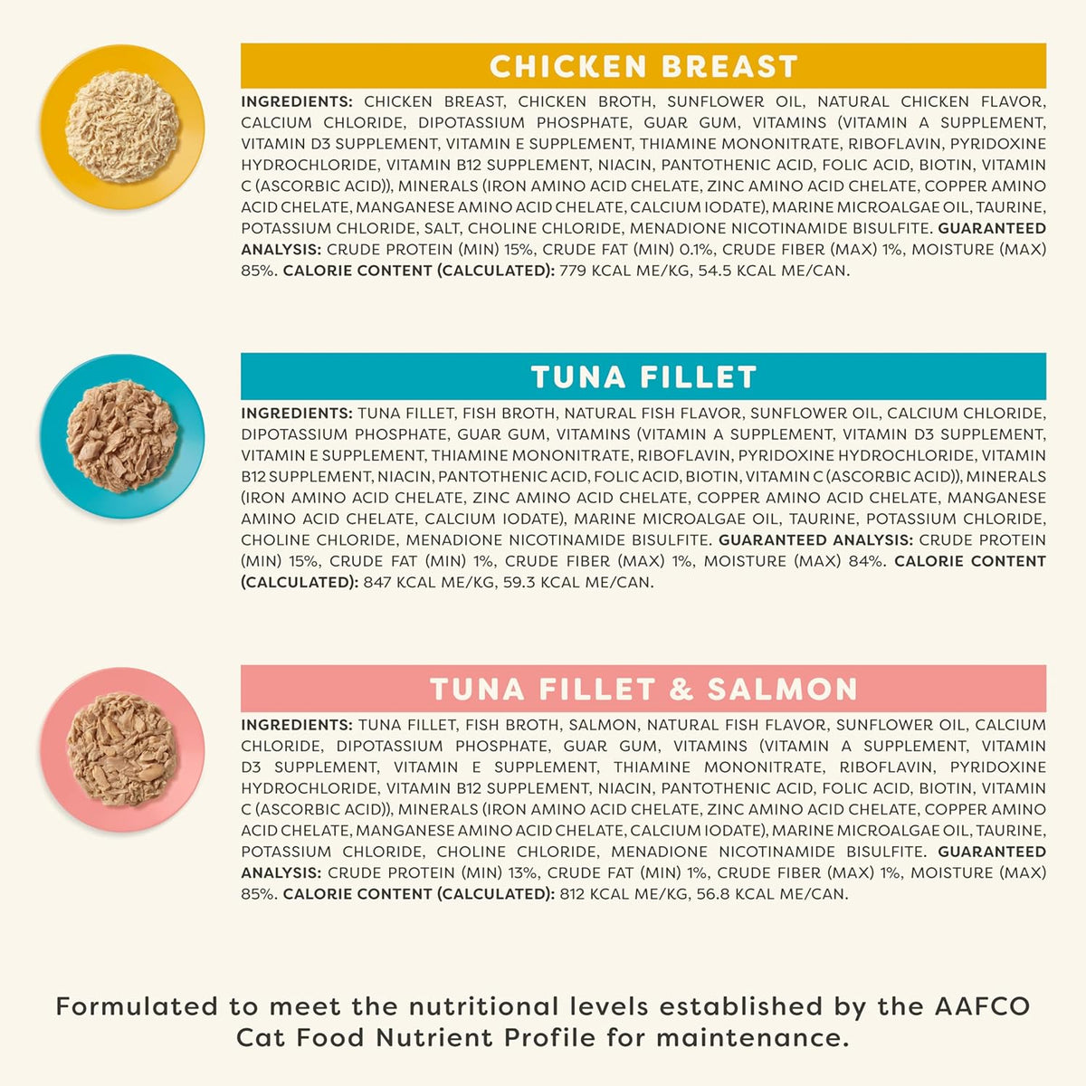 Applaws Vitality Wet Cat Food in Broth, Natural Canned Cat Food, Wet Food for Cats with Added