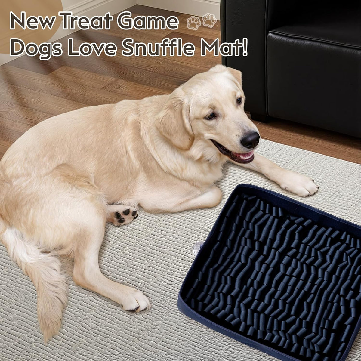 Snuffle Mat for Dogs, Dog Puzzle Mat, Interactive Dog Toys for Enrichment,Sniff Mats with Non-Slip