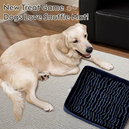 Snuffle Mat for Dogs, Dog Puzzle Mat, Interactive Dog Toys for Enrichment,Sniff Mats with Non-Slip
