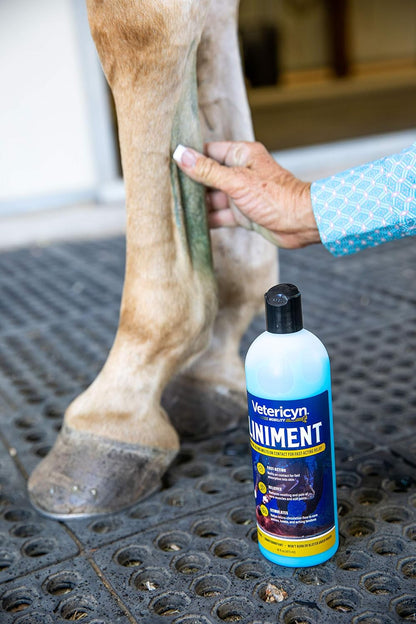 Vetericyn Mobility Equine Liniment for Fast-Acting Relief of Muscles and Joints – Menthol-Based