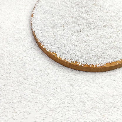 5 lbs Aquarium White Sand, 0.4-0.8 mm Aquarium Substrate for Fish Tank. Decorative Sand for Fish