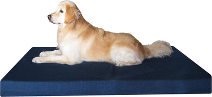Dogbed4less Luxury XXL Orthopedic Memory Foam Dog Bed for Extra Large Dogs with Durable Waterproof