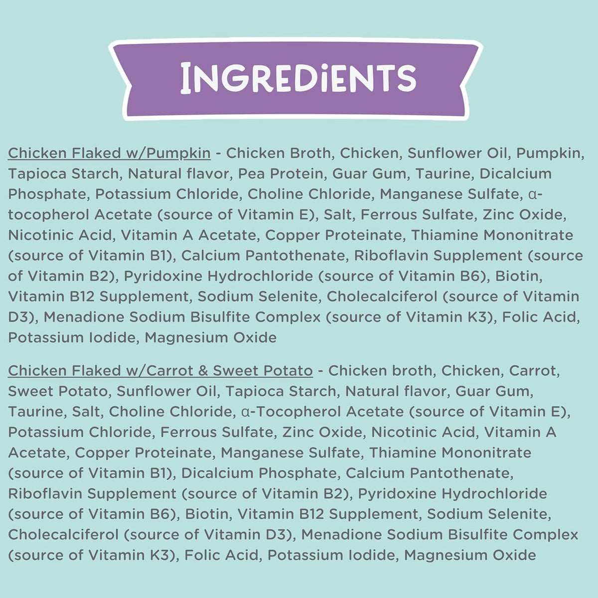 LOVE, NALA - FLAKED Fish & Chicken Variety Pack - 24 Pack- Natural Adult Cat Wet Food - Grain Free