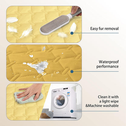 gogobunny 100% Double-Sided Waterproof Dog Bed Cover Pet Blanket Sofa Couch Furniture Protector for