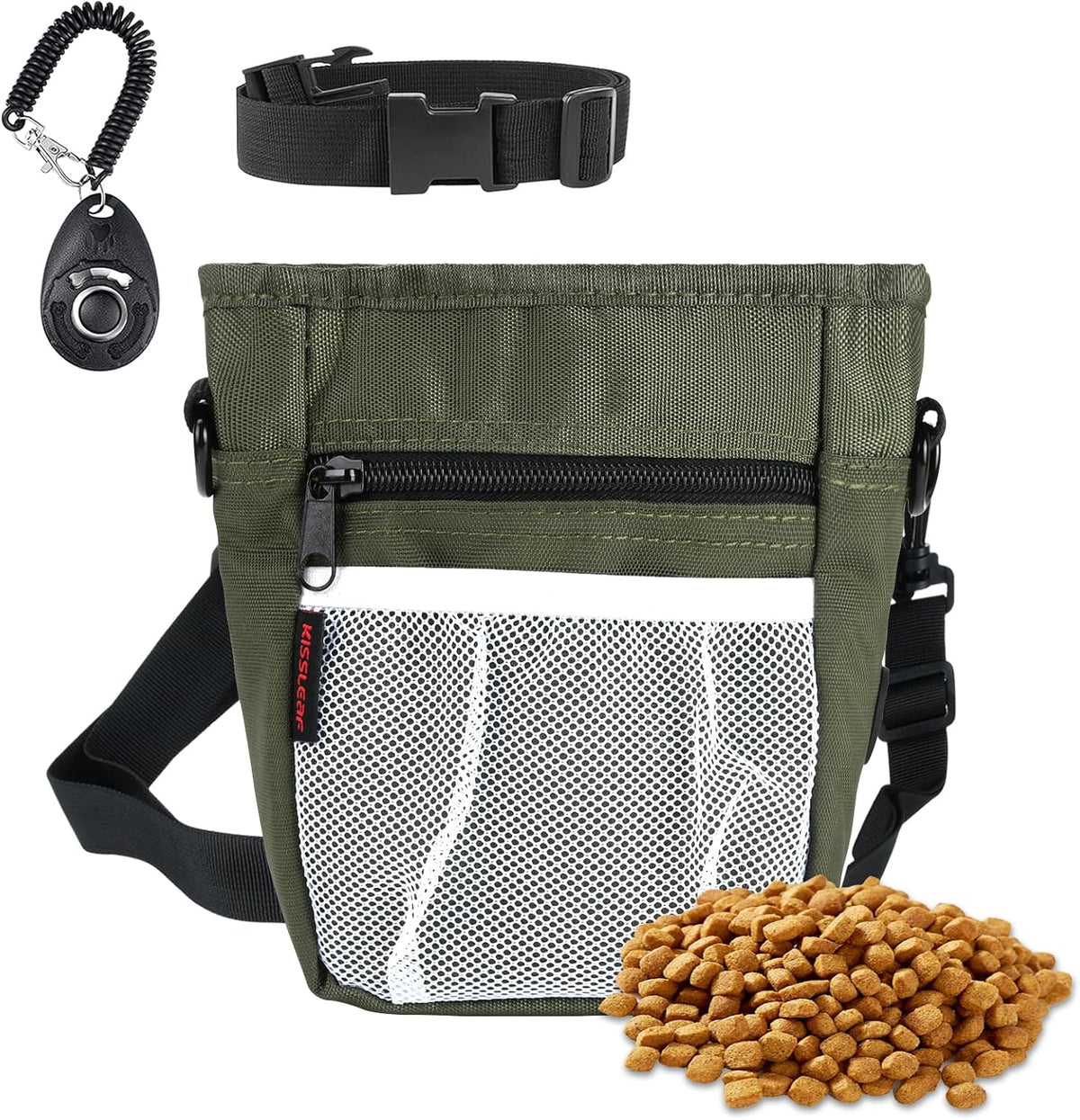 Dog Treat Pouches for Pet Training with Magnetic Closure Treat Pouches for Pet Training,Large Dog