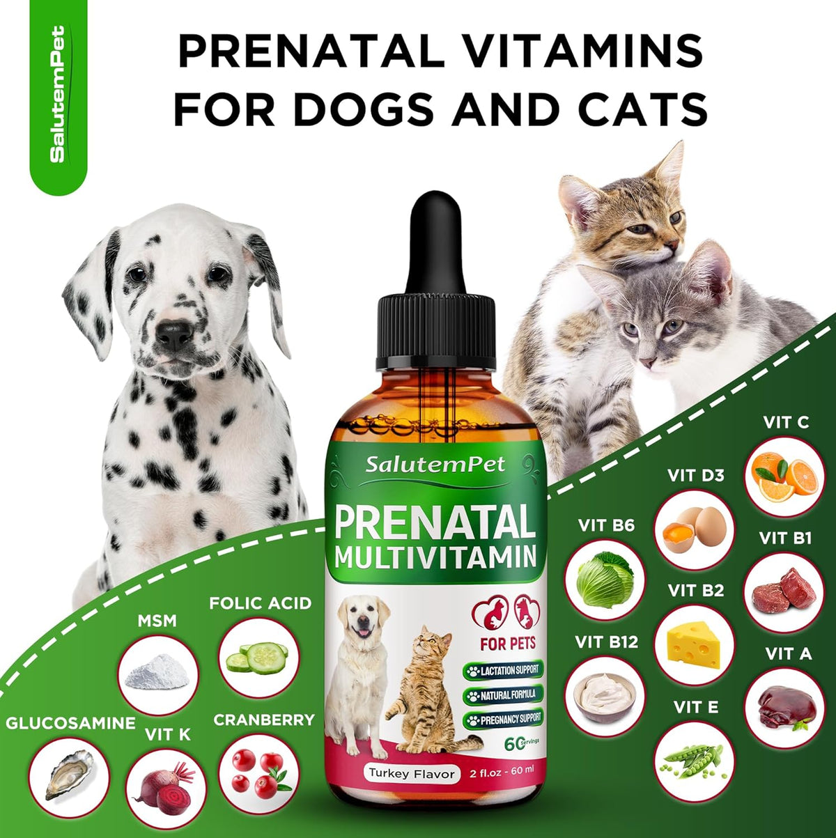 Dog Prenatal Vitamins for Moms During Lactating – Prenatal Vitamins for Dogs & Cats of All Breeds