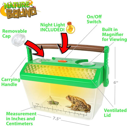 Nature Bound Bug Catcher Critter Barn Habitat | Bug Catcher Kit for Kids | Outdoor Nature