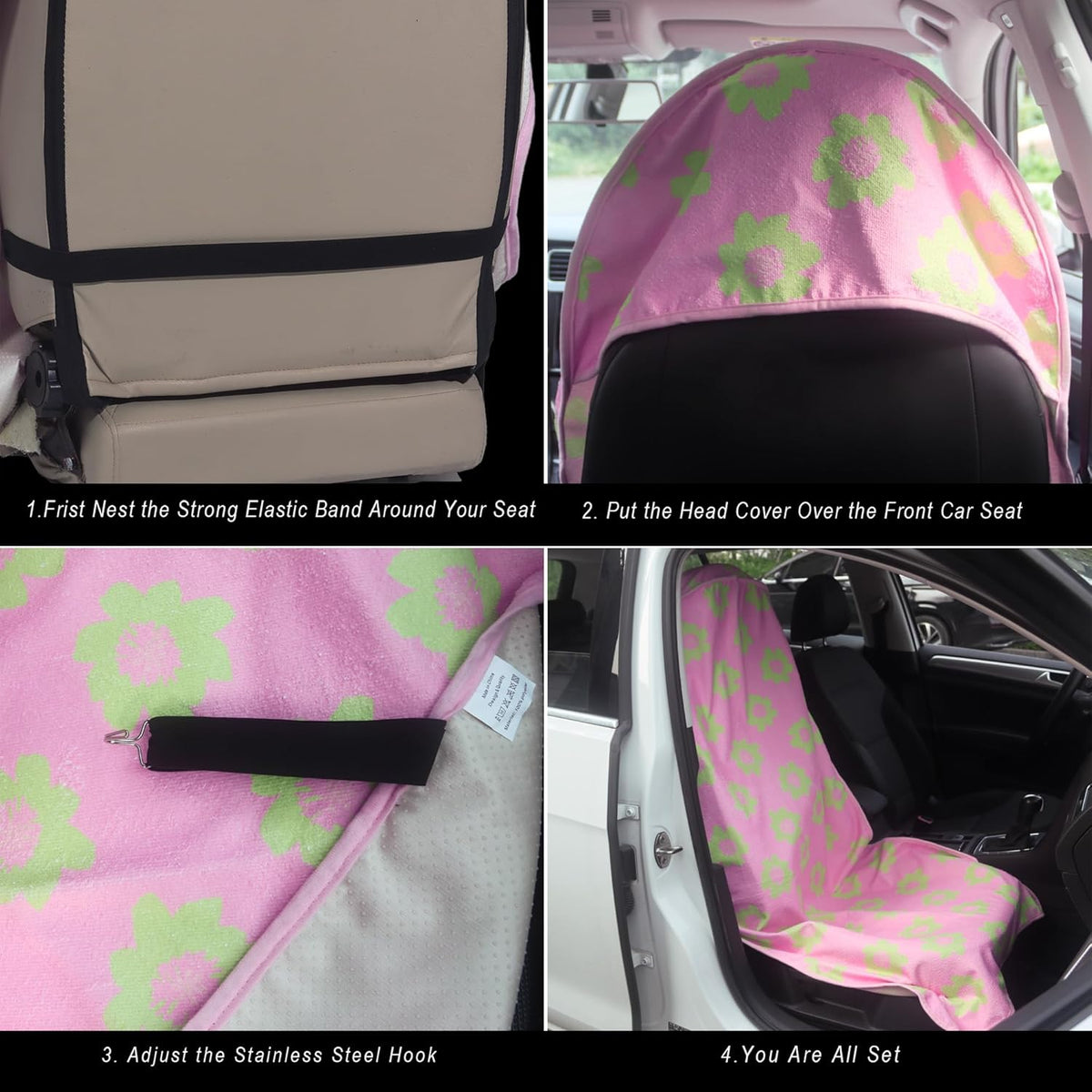 Car Seat Cover Protector Front Seats,for Gym Workout,Running,Swimming,Beach and Hiking,Waterproof