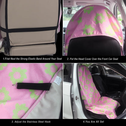 Car Seat Cover Protector Front Seats,for Gym Workout,Running,Swimming,Beach and Hiking,Waterproof