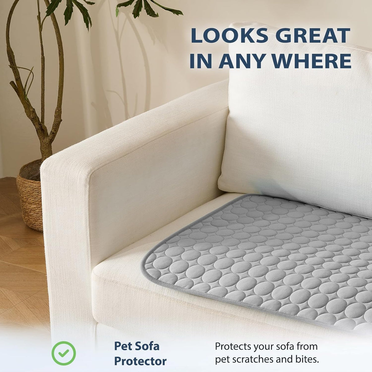 MICROCOSMOS Summer Cooling Mat & Sleeping Pad- Water Absorption Top, Materials Safe, Easy Carry, EZ