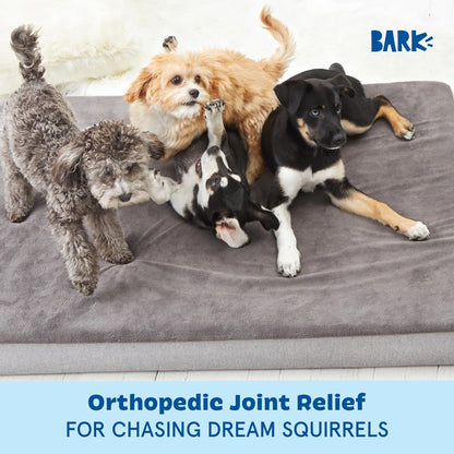 Barkbox Orthopedic Dog Bed with Memory Foam, Premium Comfort for Dogs and Puppies, Dog Bed for