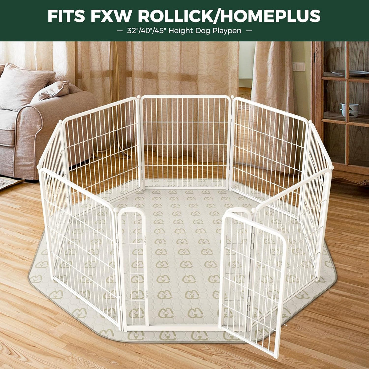 FXW Washable Pee Pads for Dogs, Puppy Pads with Super Absorbent, Specifically Designed for FXW