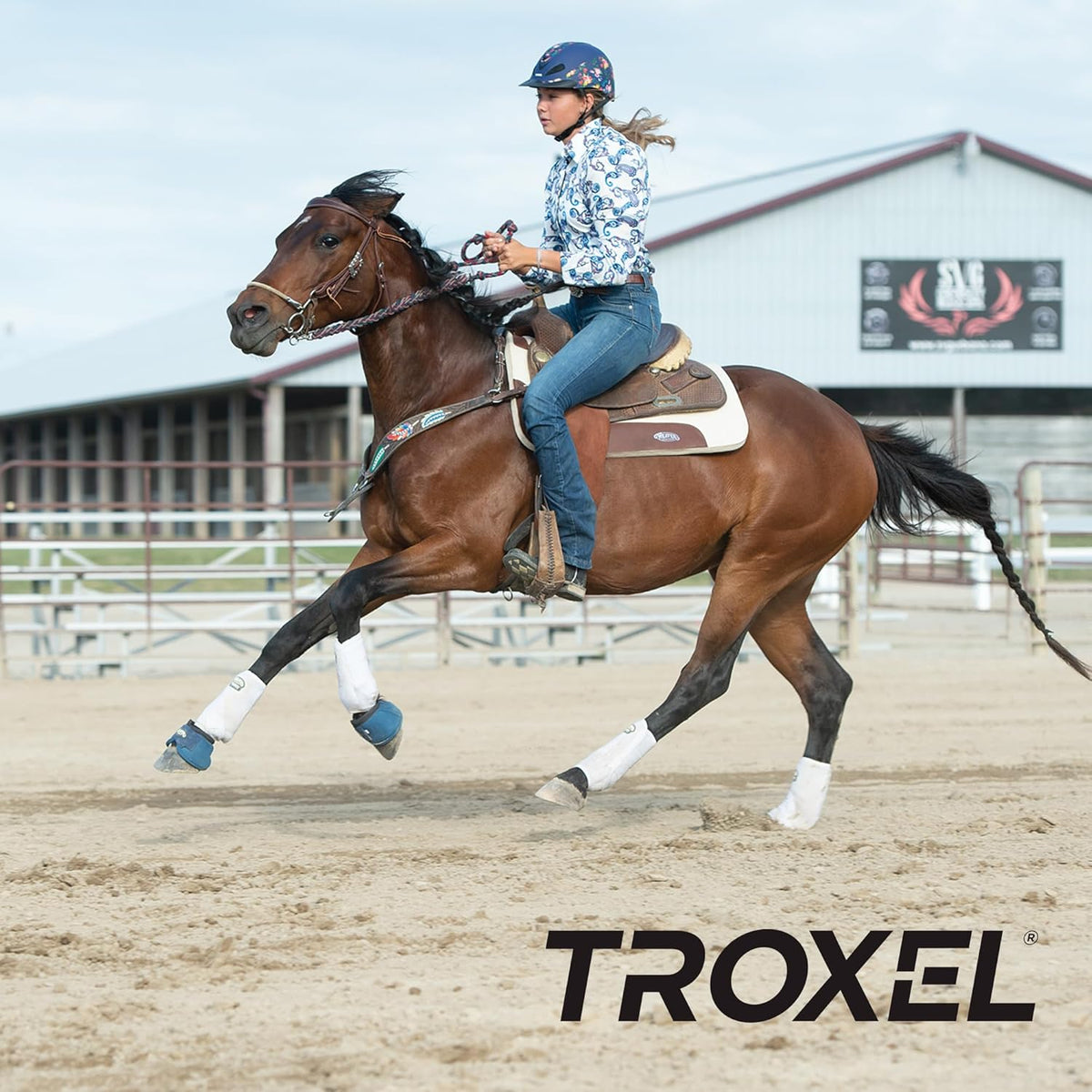 Troxel Dynasty Ultralight Horse Riding Helmet, Low-Profile, Adjustable Design, Safety Horseback