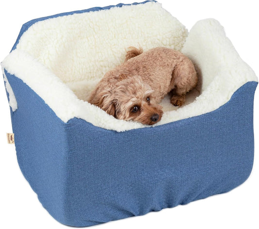 Snoozer Dog Car Seat, Lookout I Dog Booster Car Seat for Small Dogs Under 25lbs, Size: Medium