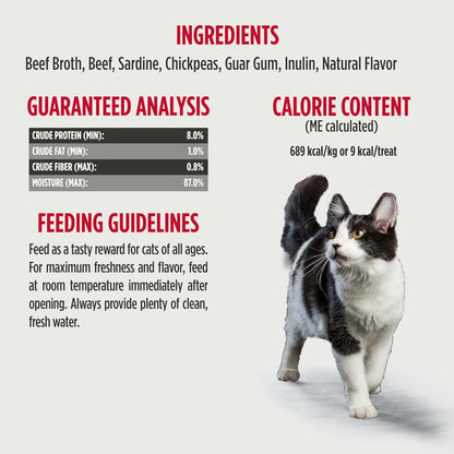 Nulo Freestyle Grain-Free Perfect Purees Premium Wet Cat Treats, Squeezable Meal Topper for