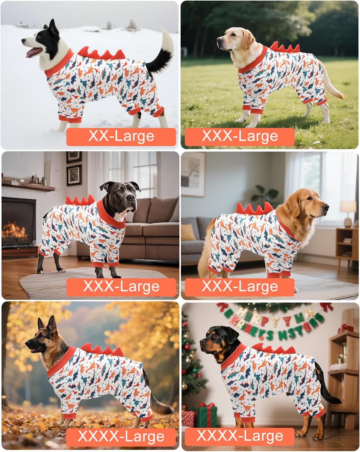 CuteBone Dinosaur Costume Dog Pajamas, Stretchy Spandex Crystal Velvet Sleepwear Coat for Small