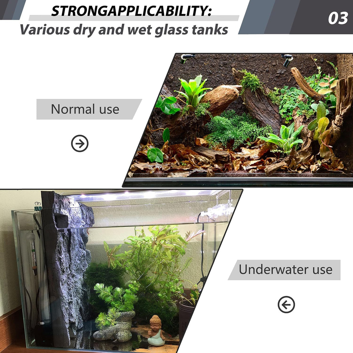 17.7x11.8in Rock Terrarium Background,3D Reptile Tank Background Board,Amphibian Stereo Backdrop