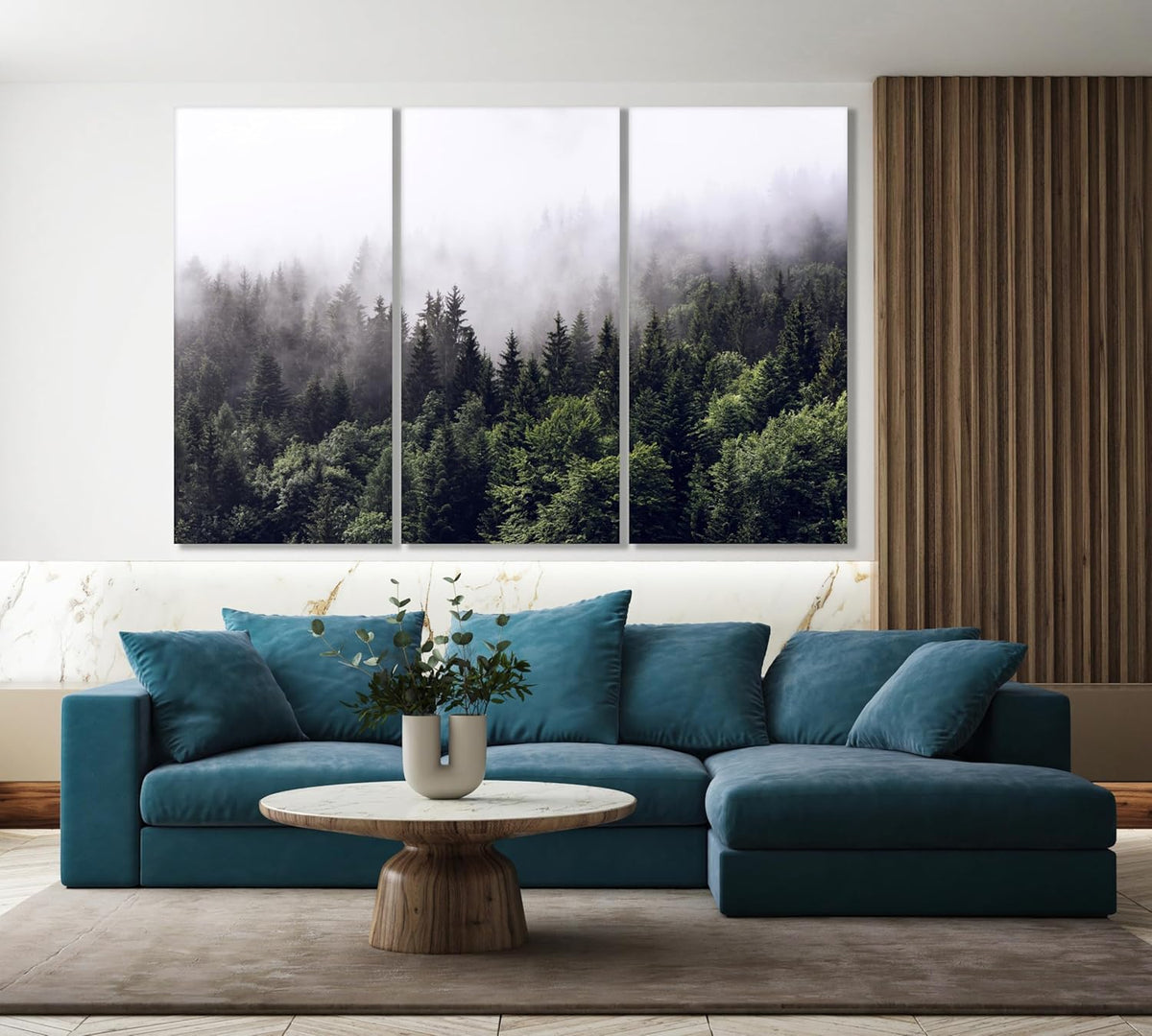 Nature Wall Art Prints - Ocean Forest Mountain Lake Canvas Landscapes - Small to Extra Large Living