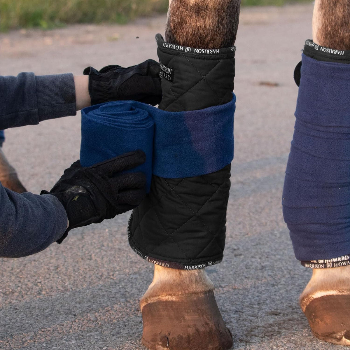 Harrison Howard Medicine-Retaining Shock-Absorbing Pressure Sores Prevention Quilted Leg Wraps for
