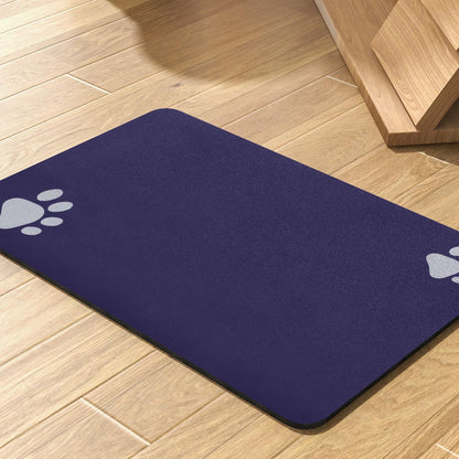 Pet Feeding Mat-Absorbent Dog Mat for Food and Water Bowl-No Stains Quick Dry Water Dispenser