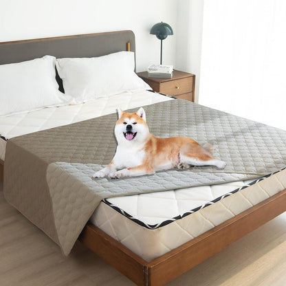 gogobunny 100% Double Sided Waterproof Dog Blanket Soft Pet Bed Cover Reversible Protect Furniture