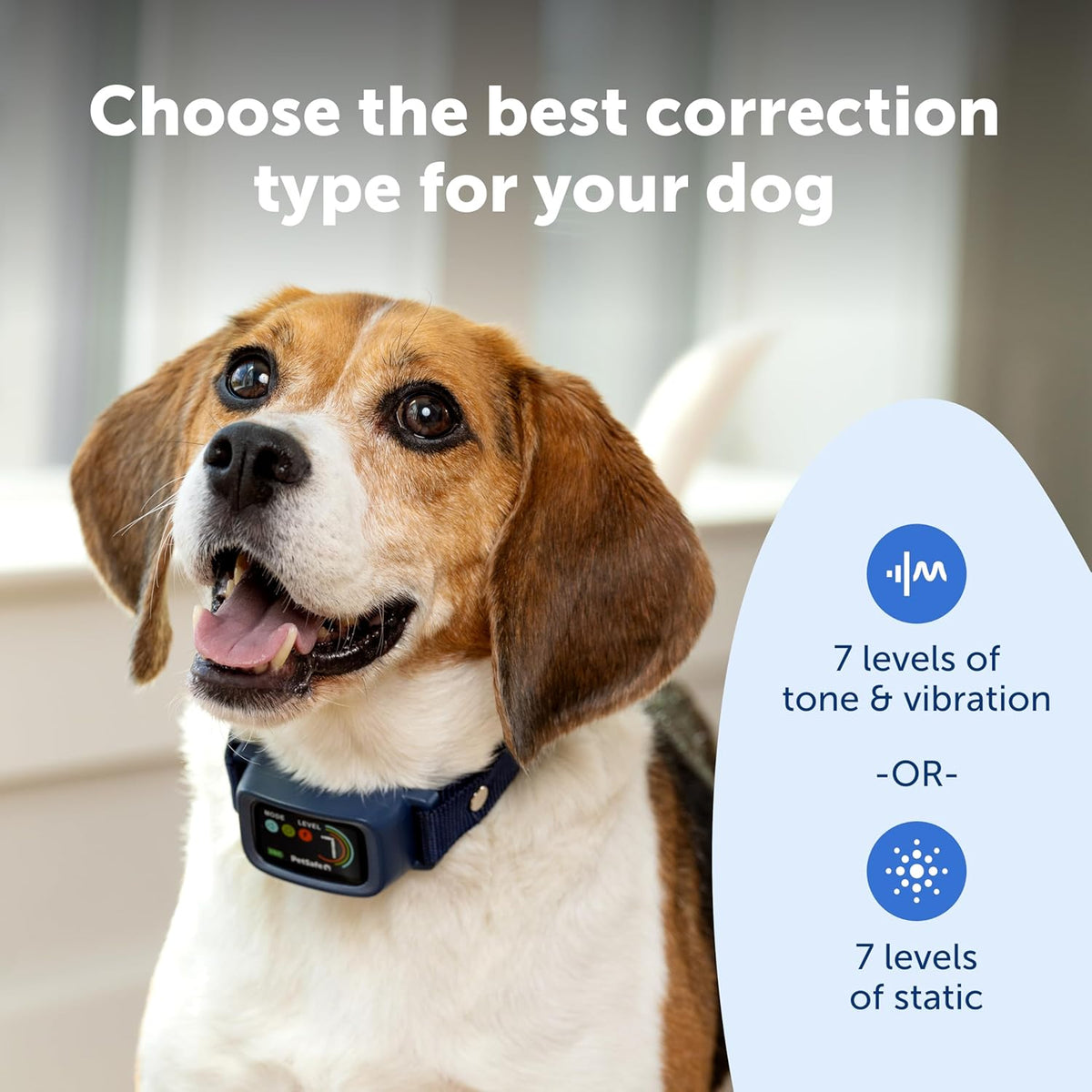PetSafe Core Digital Dog Bark Collar – Waterproof Anti-Bark Training Device – Tone, Vibration and