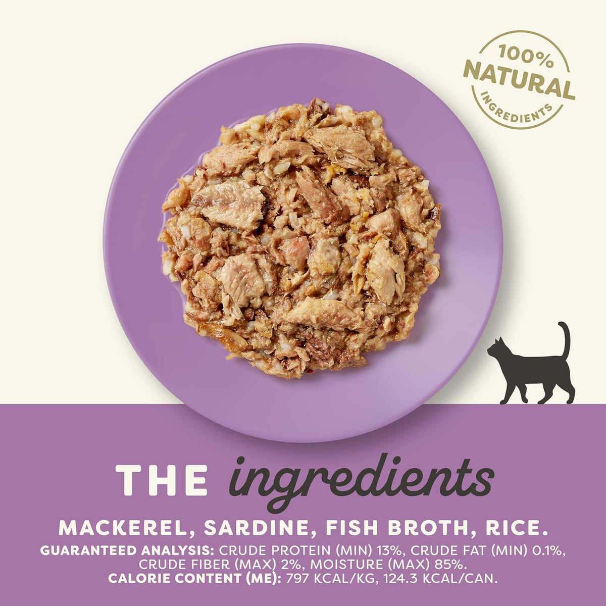 Applaws Natural Wet Cat Food in Broth, Limited Ingredient Canned Wet Cat Food, No Additives, Made