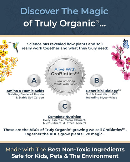 Organic Plant Magic - Truly Organic™ Fast-Acting Water Soluble Plant Food - All-Purpose Fertilizer