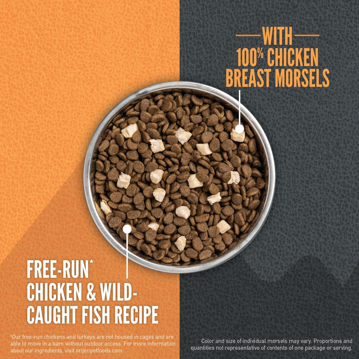ORIJEN Wild Reserve Dry Cat Food Free-Run Chicken & Wild-Caught Fish Recipe 3.5lb Bag