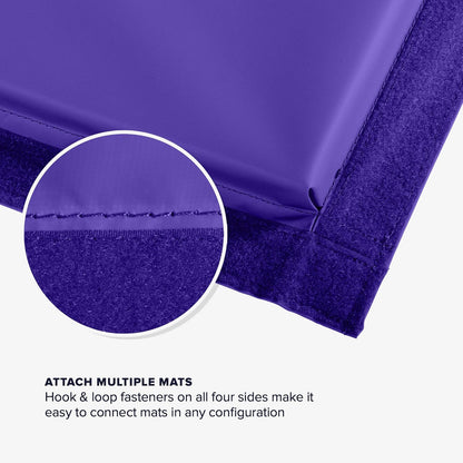 We Sell Mats - 4 ft x 8 ft x 2 in Personal Fitness & Exercise Mat for Home Workout - Lightweight