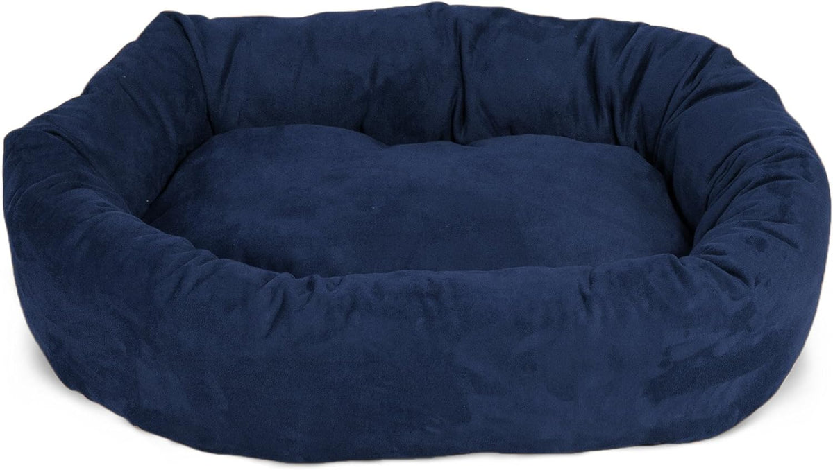 Majestic Pet Villa 32 Inch Shredded Memory Foam Dog Bed for Medium Sized Dogs 32x23x7