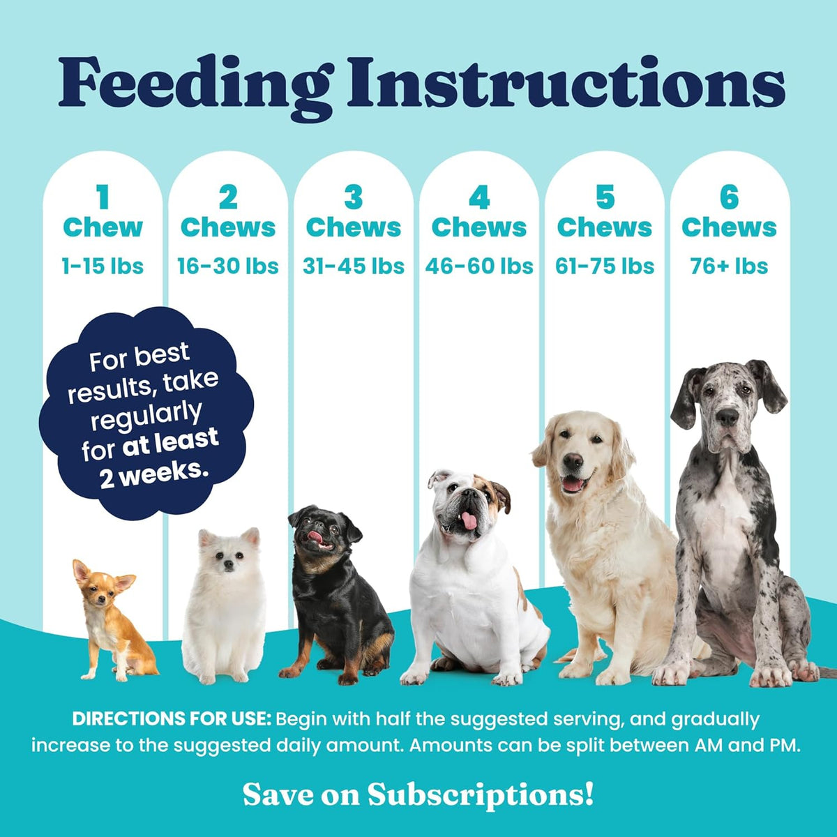 Solid Gold Calming Chews for Dogs - Dog Calming Chews w/Melatonin for Separation, Stress &