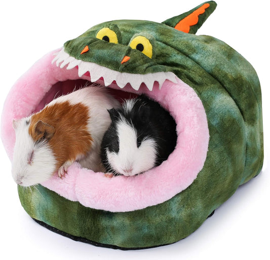 JanYoo Rat Bed Hut Guinea Pig Hideout House Small Animal Tent Accessories Rabbit Hideaway Igloo