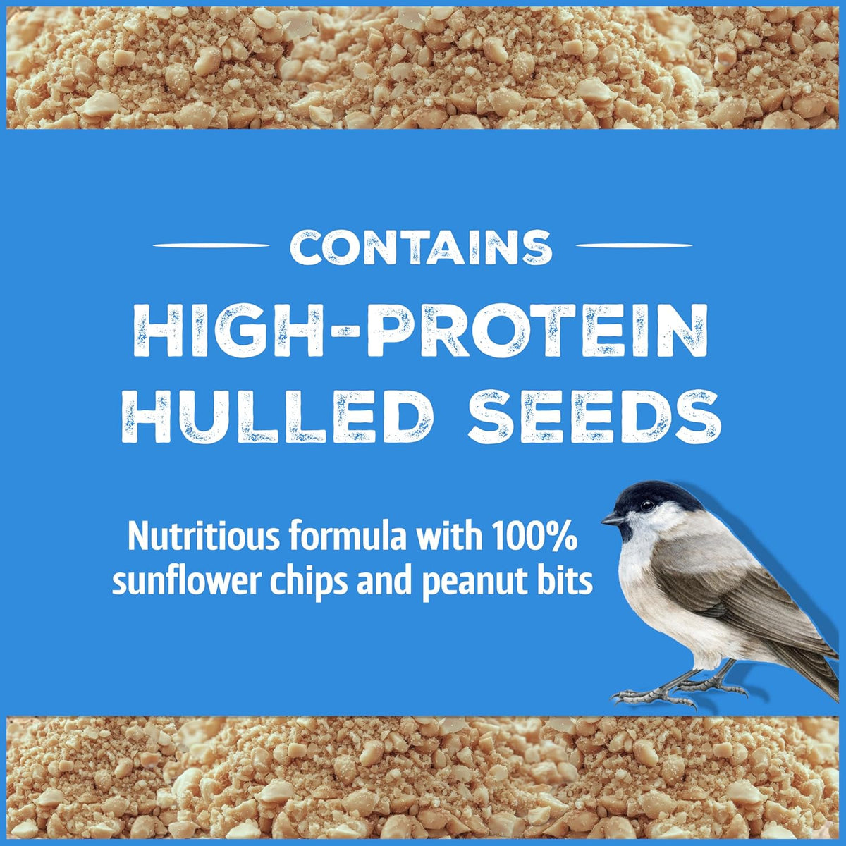 Pennington Select Chips & Bits Wild Bird Seed for Outside Feeders, High-Protein, No-Hull &