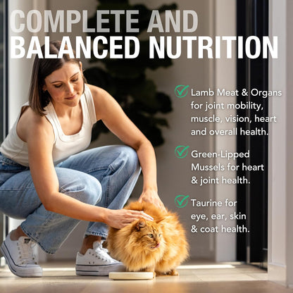 Feline Natural New Zealand Canned Catfood Wet Food, High-Meat, Low-Carb, & Grain Free Cat Food Wet