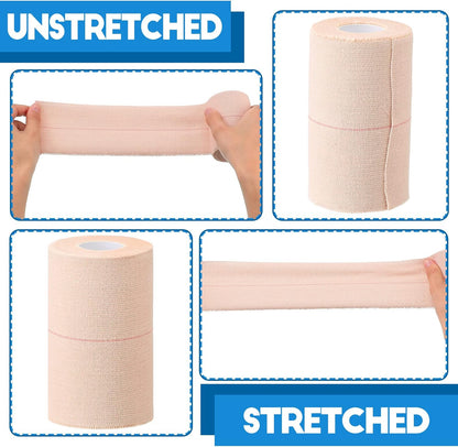 Nuanchu 16 Rolls Elastic Adhesive Bandage Tape Self Adherent Cohesive Flexible Stretch Elastic