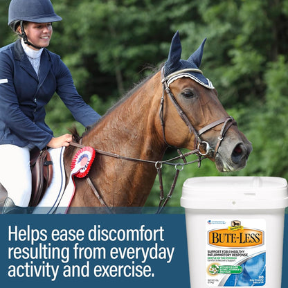 Absorbine Bute-Less Comfort & Recovery Supplement Pellets, Healthy Inflammatory Response, 5 lb / 80