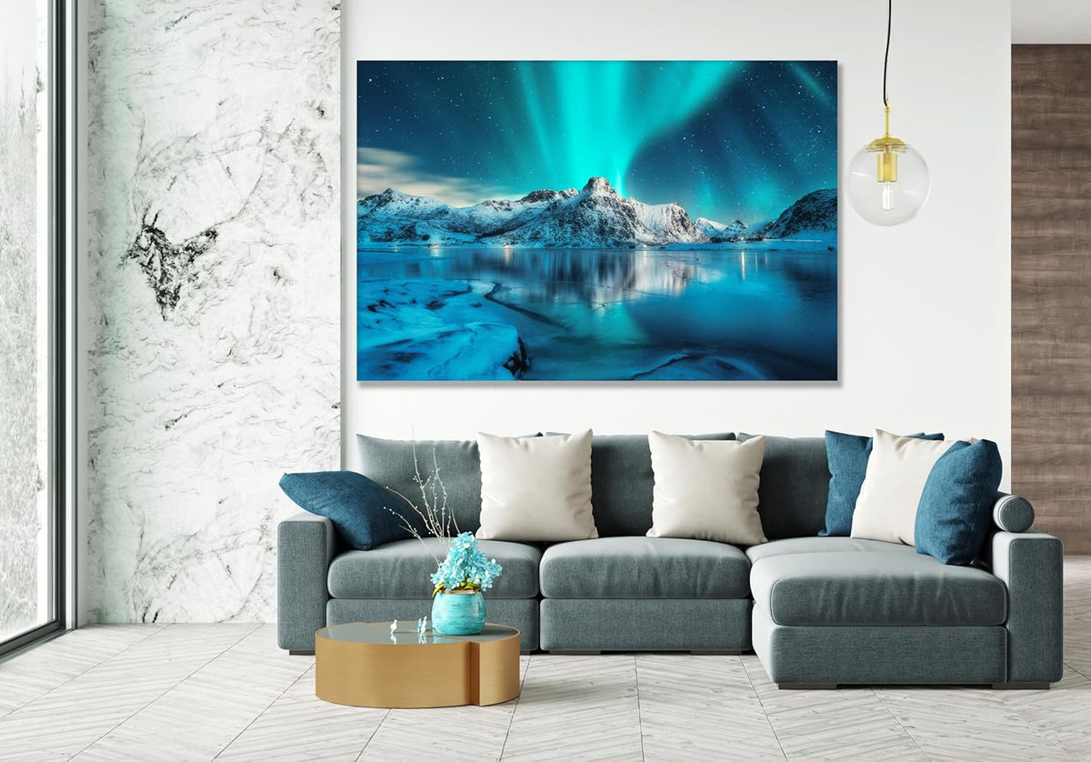 Nature Wall Art Prints - Ocean Forest Mountain Lake Canvas Landscapes - Small to Extra Large Living